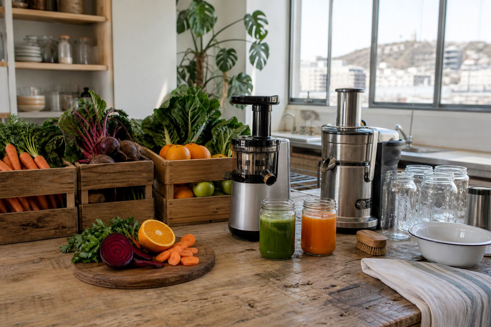 Seasonal Produce Juicing